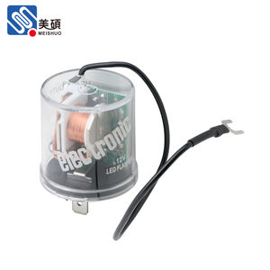 Relé Intermitente Electrónico LED <span class=keywords><strong>de</strong></span> 2 Pines, Cobre Niquelado, 12V 24V, Protección Sellada <span class=keywords><strong>para</strong></span> Conversión <span class=keywords><strong>de</strong></span> Señales <span class=keywords><strong>de</strong></span> Giro, Sin Carga - Product Image 1