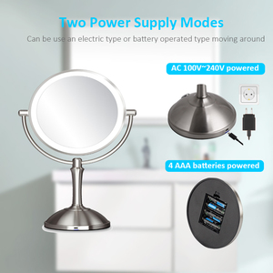 <span class=keywords><strong>Espejo</strong></span> de Maquillaje <span class=keywords><strong>LED</strong></span> de Doble Cara con Pedestal de Escritorio Tipo <span class=keywords><strong>Conair</strong></span> - Product Image 2