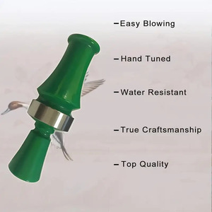 Sifflet d'appel au canard portable en plastique, outil de chasse pour attirer les canards sauvages et les mallards, accessoires de chasse en plein air - Product Image 6