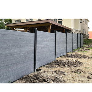 Nhà máy trực tiếp chống UV gỗ không thấm nước nhựa composite hàng rào Bảng điều chỉnh sinh thái thân thiện Composite hàng rào Panels WPC vườn hàng rào Hội Đồng Quản Trị - Product Image 5