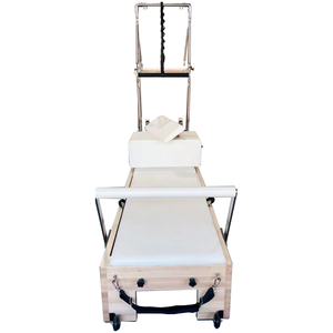 Reformador de Pilates de arce empalmado con torre y medio trapecio, Equipo de Estudio de gama alta, OEM/ODM disponible - Product Image 5