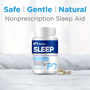 Melatonina Gaba L-triptofano Ashwagandha 7-in-1 magnesio glicinato e magnesio citrato complesse capsule integratori per il sonno - Product Image 2
