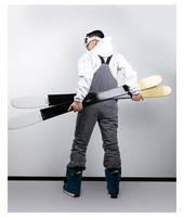 Nouveau style tendance, style kimono, planche de ski tout-terrain, noyau en bois de peuplier massif, matériau écologique, adulte, hiver