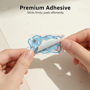 Digital printing, custom waterproof vinyl PVC logo <b>label</b> stickers, printing, die-cut stickers, laptop stickers - Product Image 3