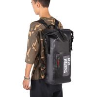 Sac à dos étanche en PVC, sac de voyage, sac de camping, équipement de voyage avec impression de logo personnalisée OEM