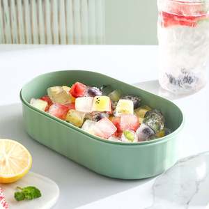 Bandejas para Cubitos de Hielo para Congelador con Tapa y Contenedor, Fácil de Presionar para Liberar el Hielo, Bandeja de Hielo con Contenedor de Almacenamiento, 2 Bandejas, 1 Cubo de Hielo y Pala - Product Image 4