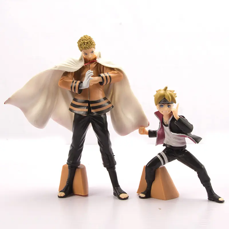 XR Uzumaki Narutos Boruto padre e hijo figura muñeca acción Anime versión modelo PVC estatua coleccionable juguetes regalo