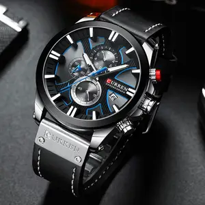 CURREN 8346 элегантный Шэньчжэнь мужские часы Лучшие водонепроницаемые часы из нержавеющей стали простые деловые часы musculino
