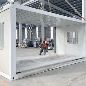 Contenedor de acero para oficina, casa plegable simple para uso residencial o comercial para hoteles, almacenes, contenedor plegable - Product Image 4