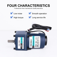 Ventes directes d'usine de 15W 110V 220V 380V Moteur à engrenages à courant alternatif à contrôle de vitesse variable électrique avec régulateur de vitesse