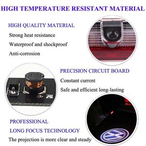 Luce di Cortesia a LED HD per Auto Volkswagen Luci Sottoporta per Passat B6 B7 CC <span class=keywords><strong>Golf</strong></span> 6 <span class=keywords><strong>7</strong></span> MK5 6 e Altri Modelli <span class=keywords><strong>Accessori</strong></span> Luci Auto - Product Image 6