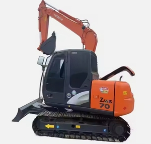 Pelleteuse d'occasion 7 tonnes Pelleteuse sur chenilles Hitachi Petite pelle Hitachi Zaxis 50u 60u Pelleteuses d'occasion Hitachi 70 - Product Image 1