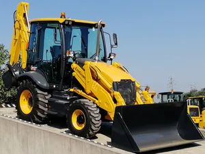 CLG766 8t Agricultural Small 4 Wheel Drive New Backhoe And Loader For Sale