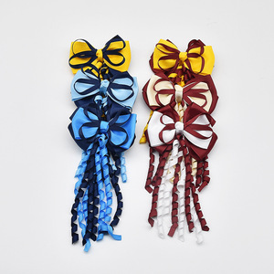 Perruque tressée colorée pour enfants, coiffe de supporter de football, bandeau tressé pour fans de football, pour les Jeux sportifs 2026 - Product Image 2
