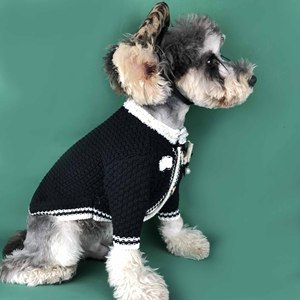 Wholesale Luxury Pet <b>Dog</b> Sweater Clothes Small and Medium <b>Dog</b> Designer Clothes - Product Image 2