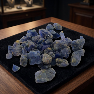 Venta al por mayor buena calidad Iolite duro suelto Natural piedras preciosas - Product Image 3
