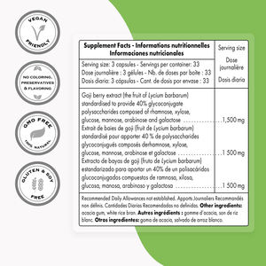 <b>Best</b> Seller Goji Berry Lycium Barbarum Antioxidant Capsules Organic Goji Berry Capsules Immune Support Goji Berry Capsule - Product Image 3