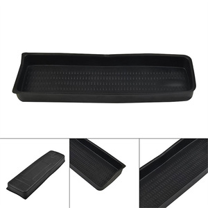 Boîte de rangement pour accoudoir BMW Série 3 E90 E91 E92 E93, tapis noir en plastique, plateau de console centrale 51167118064 - Product Image 3