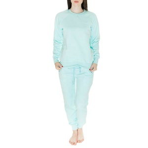 PIHA SPORTS Survêtement deux pièces pour femme, hiver, design personnalisé, imprimé lettres, polyester/coton, col châle, coupe ajustée, pantalon long - Product Image 1