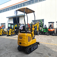Harga Pabrik Grosir 1 Ton 2 Ton Mini Digger Mini Excavator CE/EPA 0.8 Ton Micro Excavator dengan Bucket