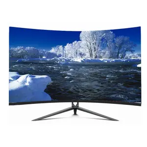 24 27 32 34 49 Inch Gaming Monitor 1080P 2K 4K Curved Screen Monitor 144HZ IPS PC LED LCD Ultra Thin Monitor