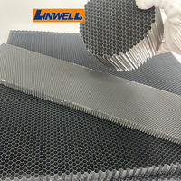 Panneau sandwich en aluminium alvéolaire pour cloisons intérieures, panneaux de clôture composites, plaque décorative en aluminium alvéolaire