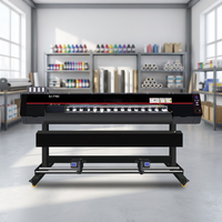 Imprimante grand format éco-solvant 1,6 m 1,8 m pour bannières flexibles extérieures et impression textile par sublimation avec tête d'impression I3200