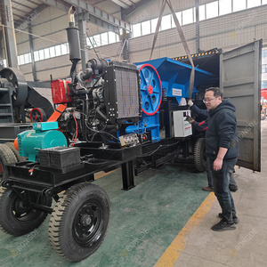 Rock Crusher <strong>Stone</strong> <strong>Crushing</strong> <strong>Machine</strong> <strong>Big</strong> Size Rock Jaw Crusher Tractor Driven Portable Cheap Rock Crusher - Product Image 3