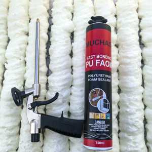 Espuma de Poliuretano <span class=keywords><strong>MU</strong></span> CHAO A22 con Certificación CE, Precio Directo de Fábrica, Entrega Rápida, para Puertas y Ventanas - Product Image 3