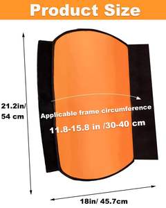 Funda protectora reflectante para batería de bicicleta eléctrica, cubierta térmica para bicicleta eléctrica por la noche, bolsa impermeable a prueba de polvo para exteriores - Product Image 5