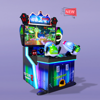 Máquina de Videojuegos de Disparos para Niños MSKY, Operada con Monedas, 2 Jugadores, Familiar, Certificación CE, Entretenimiento de Interior