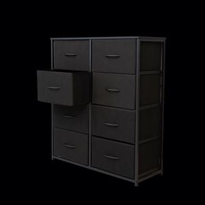 Modern Living Room Fabric <b>Cabinets</b> - Product Image 3