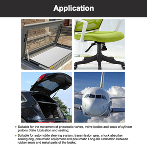 Graisse spéciale WBG pour ressorts pneumatiques/vannes pneumatiques/pistons de cylindres, lubrifiant industriel à base d'huile - Product Image 2