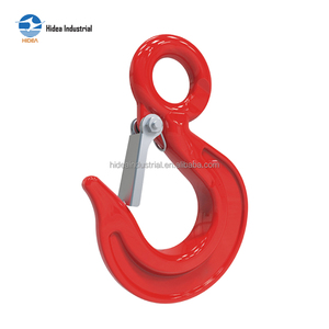 Gancho de Anclaje HIDEA G80 Tipo Italiano de Acero Forjado de Super Aleación, Resistente, Templado y Recubierto en Polvo, con Ojo Plano - Product Image 3