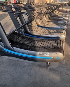 फिटनेस जिम उपकरण बिना चलने वाली एयर रनर घुमावदार ट्रेडमिल मशीन कॉम्पैक्ट जिम सेटअप के लिए मैनुअल ट्रेडमिल - Product Image 4