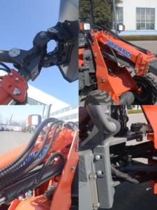Chargeuse sur pneus télescopique électrique compacte 906R 4x4 multifonctionnelle, chargeuse frontale à vendre CE EPA - Product Image 6