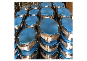 CNC-gefreesde gladde oppervlakte flenzen DN600 DN1500 Klasse 600 Grote diameter op maat gemaakte blinde flens 3 inch lasnek SS 316L materiaal - Product Image 3