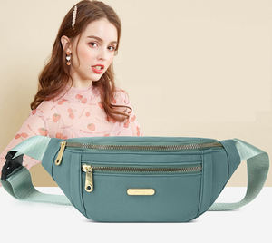 Riñonera de viaje personalizada para mujer, bolso de hombro tipo plátano, bandolera de diseñador para chica, OEM, venta al por mayor - Product Image 5