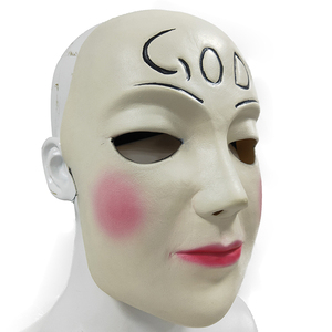 Máscara de Dios de alta calidad, accesorio de miedo de Halloween, máscara de fiesta de disfraces de Mardi Gras, máscara de <span class=keywords><strong>purga</strong></span> - Product Image 5