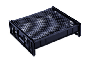 Cestas de Plástico Ventiladas Apilables de Alta Calidad para Almacenamiento de Alimentos, Bandejas de Panadería, Cestas de Malla Apilables para Frutas y Verduras - Product Image 4