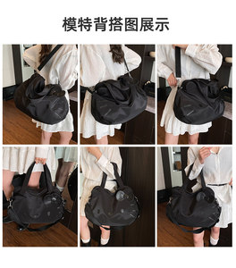 Nouveau <span class=keywords><strong>Sac</strong></span> <span class=keywords><strong>à</strong></span> <span class=keywords><strong>Dos</strong></span> <span class=keywords><strong>Femme</strong></span> Haut de Gamme Grande Capacité Imperméable avec Fermeture Éclair, Style Décontracté de <span class=keywords><strong>Luxe</strong></span> Léger, Idéal pour Étudiants et Ordinateurs Portables - Product Image 2