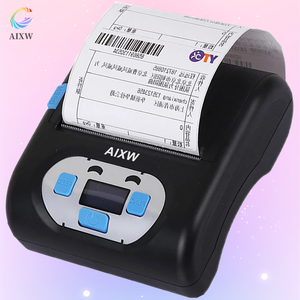 Aixw น้ำหนักเบา<span class=keywords><strong>3</strong></span>นิ้วเครื่องพิมพ์ฉลากความร้อน USB และ Mini พิมพ์คู่ QR รหัสโทรศัพท์ Android <span class=keywords><strong>iOS</strong></span> เครื่องพิมพ์ความร้อน - Product Image 2