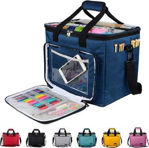 Bolsa de Maquillaje Grande para Mujer, Impermeable, para Viajes, Uso Diario, Bolsa de Aseo Colgante con Asa Portátil, Muestra Gratis - Product Image 1
