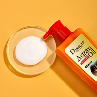 Disaar 350ml Crème revitalisante pour cheveux à l'huile d'argan Prévient la sécheresse et les pointes fourchues Répare les cheveux abîmés après le shampooing