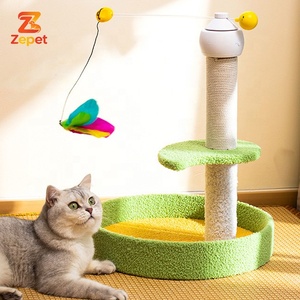 <span class=keywords><strong>Arbre</strong></span> à <span class=keywords><strong>chat</strong></span> Cactus avec balles en peluche, griffoir en sisal durable pour chaton, jouet pour <span class=keywords><strong>chat</strong></span>, tour de jeu et lit pour <span class=keywords><strong>chat</strong></span> d'intérieur - Product Image 1