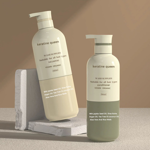 Tratamiento reparador sin sulfato para el cuidado del cabello, aceite de argán Natural de biotina, juego de champú y acondicionador para el crecimiento del cabello anticaída de coco - Product Image 2