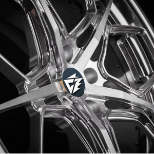 Rines Forjados Plateados de Alto Brillo Estilo JDM VIP de 19 y 20 Pulgadas, Diseño de 2 Piezas con Remaches para <span class=keywords><strong>Nissan</strong></span> <span class=keywords><strong>GTR</strong></span> Supra - Product Image 4