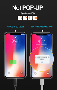 Cáp điện thoại ban đầu C94 chip MFI chứng nhận USB Loại C đến 8Pin cáp làm cho iPhone/iPad/iPod PD 18W nhanh hơn sạc cáp - Product Image 5