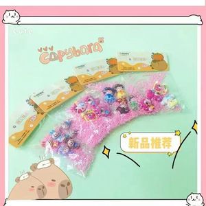 Cartoon Resin Toys <b>Diy</b> <b>Kit</b> Plastic Mosaic Craft For Kids Age 5 7 Years Spring 2023 Kapibala Pattern AkG 029 - Product Image 2