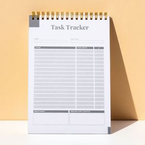 Carnet de notes promotionnel en tissu A5/A6 avec reliure spirale et fil doré personnalisé, avec boîte cadeau - Product Image 3